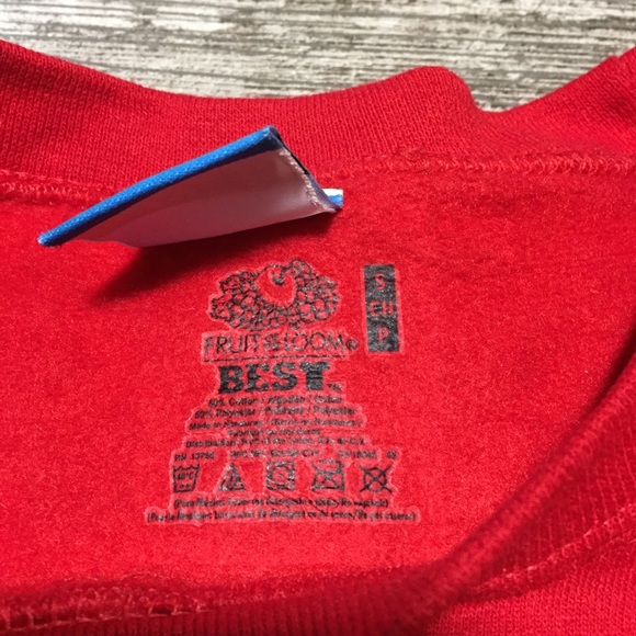 Freeze Sons Of Anarchy Sweatshirt Size S Red Black Pullover Fruit Of The Loom - Picture 6 of 7